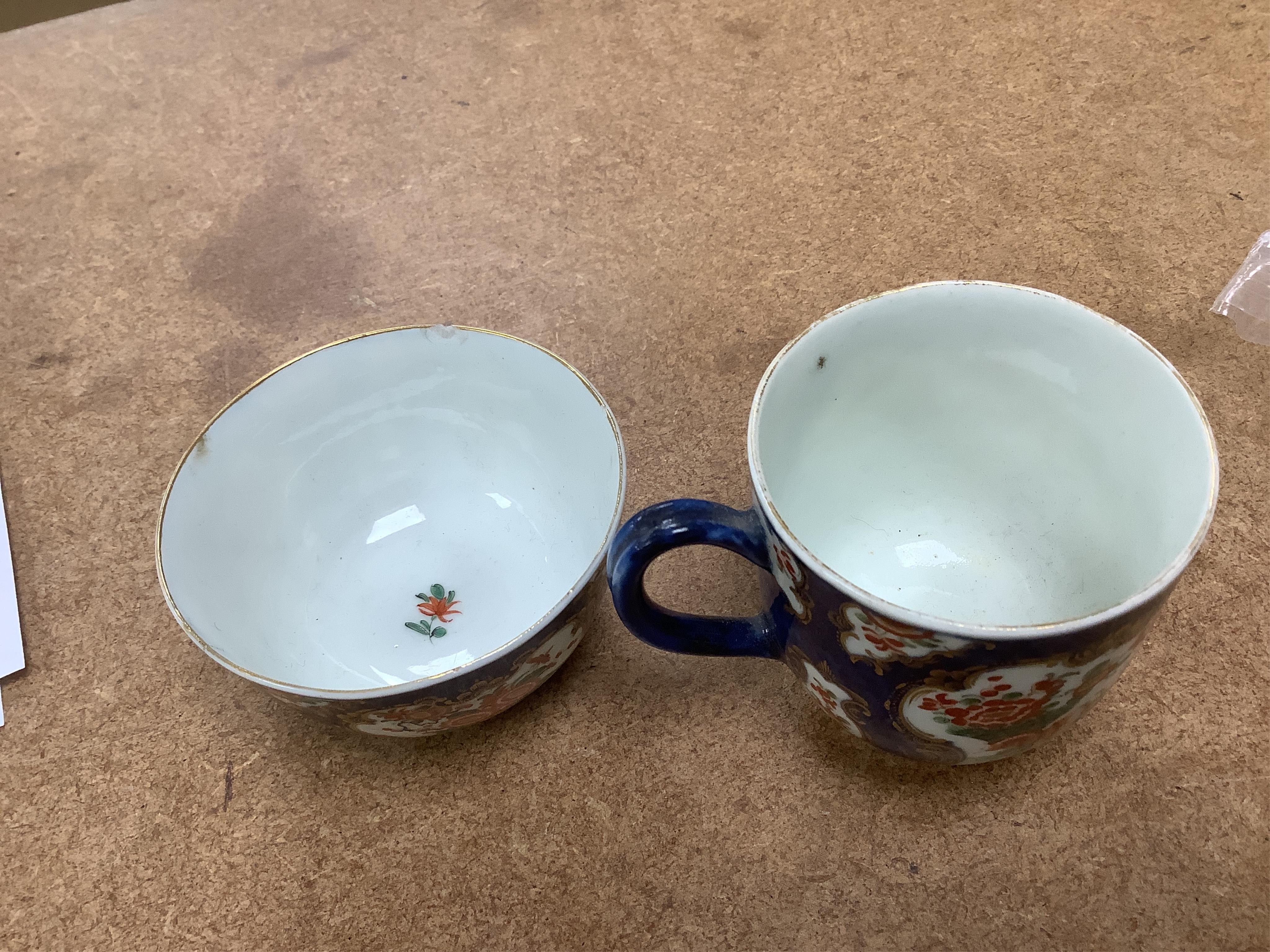 18th century and later ceramics to include first period Worcester, a Doulton ‘Peace’ figurine, Toby jug, etc